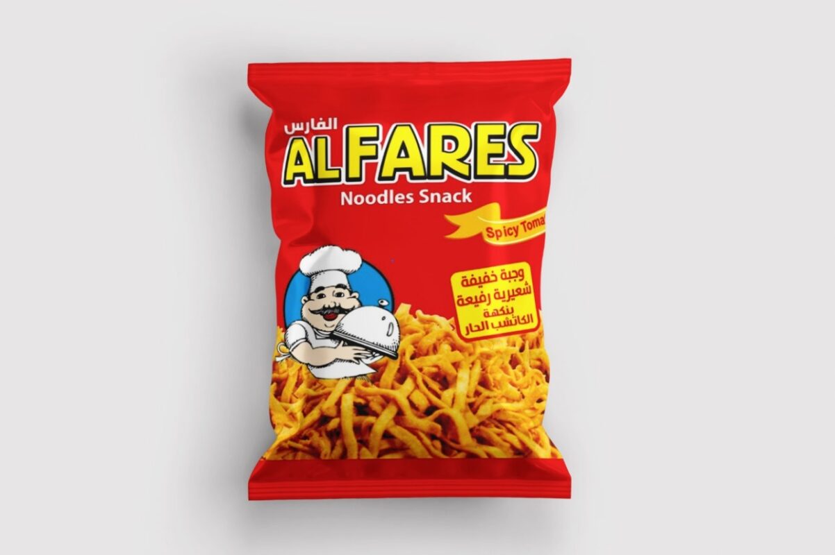 Al Fares Noodles Snack Spicy Tomato Flavor