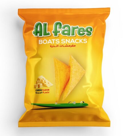 Al fares boats snacks cheese flavor